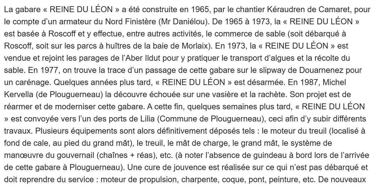 Reine du leon historique a